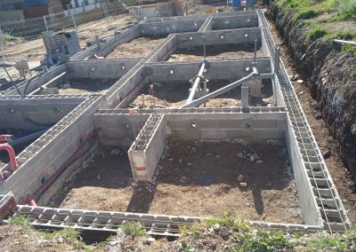 Obra nueva estructura y hormigón
